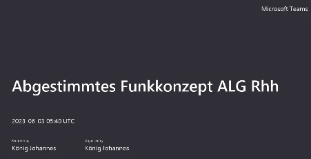 Abgestimmtes Funkkonzept ALG Rhh-20230603